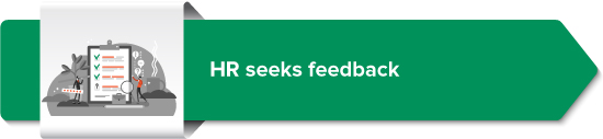 HR seeks feedback   