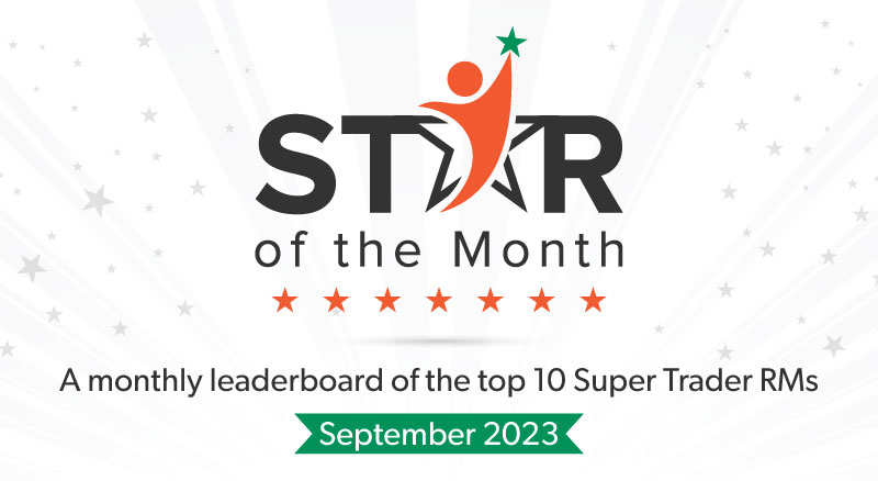 Announcing Rockstar RMs of the Month A monthly leaderboard of the top 10 Super Trader RMs September 2023