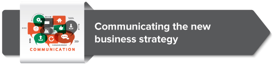 Communicating the new business strategy