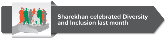 Sharekhan celebrated Diversity and Inclusion last month