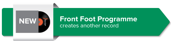 Front Foot Programme creates another record