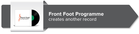 Front Foot Programme creates another record