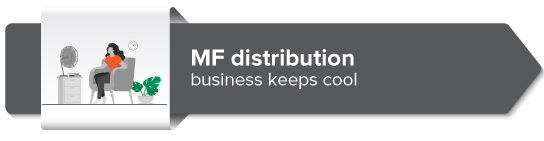 MF distribution business keeps cool  