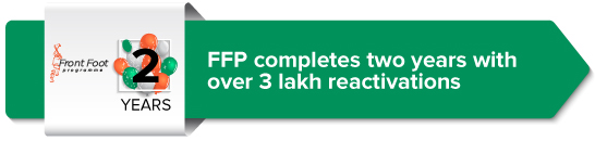 FFP completes two years with over 3 lakh reactivations