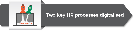 Another HR process was digitalised in July