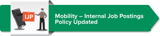 Mobility – Internal Job Postings Policy Updated  