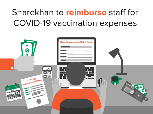 Sharekhan to reimburse staff for COVID-19 vaccination expenses 