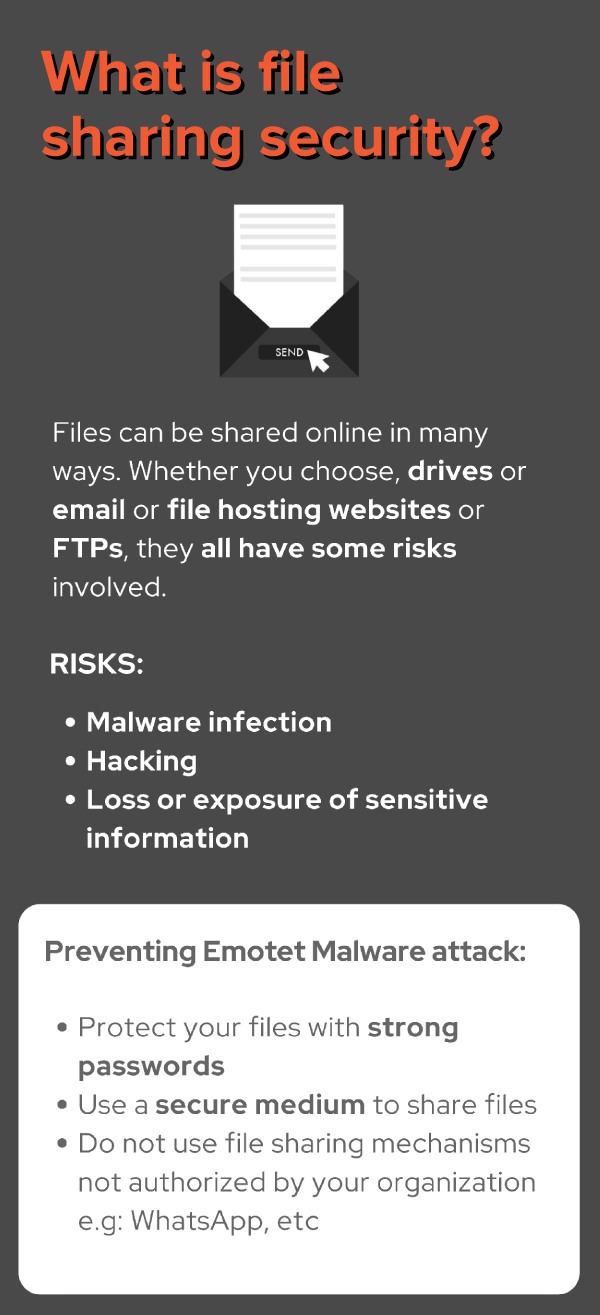 What is file sharing security?